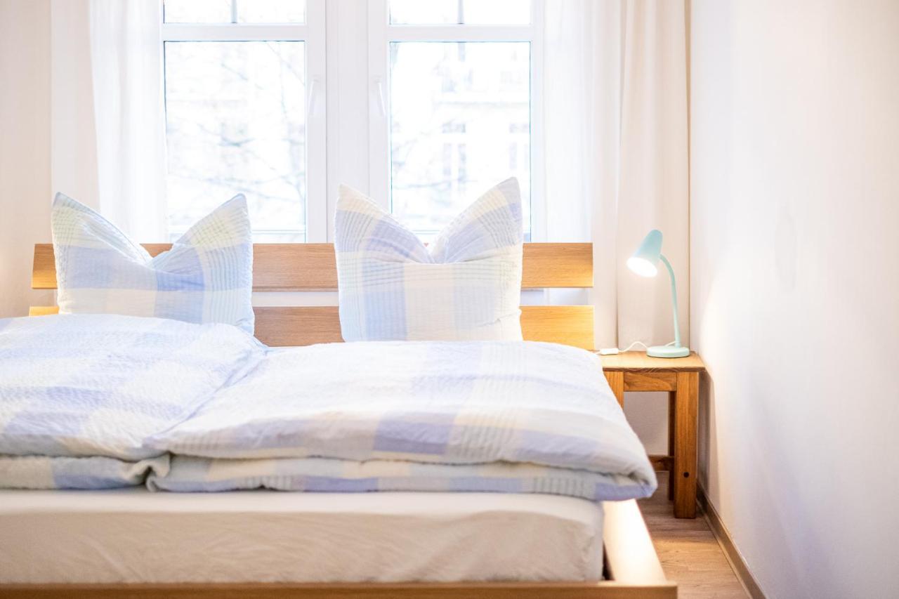 Helle Ferienwohnung Im Hinterhof Dresden Bagian luar foto